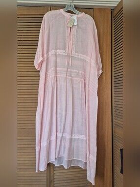 NWT★ Japanese Brand Summer Maxi  Pink Dress